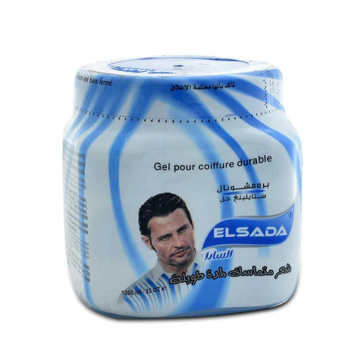 جل تصفيف الشعر الاحترافي السادا 1000 مل / أزرق