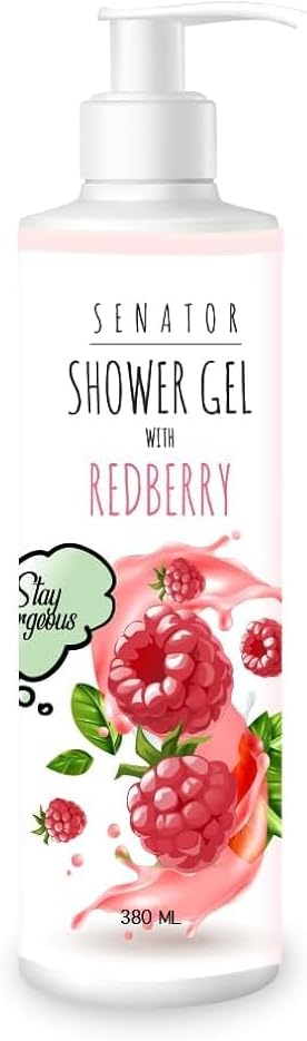Senator Women Shower Gel Red Berry 380ML 1+1