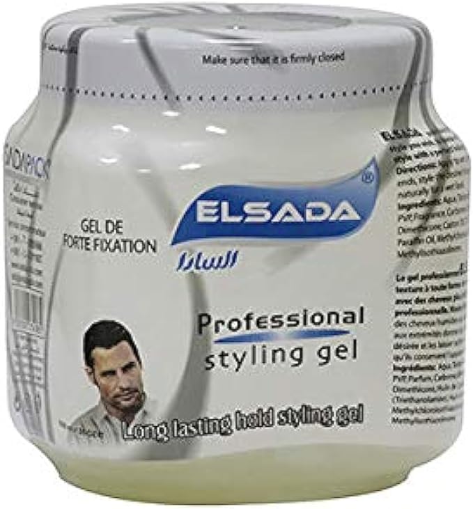 Elsada Professional Hair Styling Gel 1000 ml / Grey