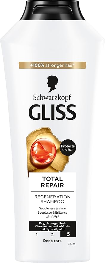 Gliss Total Repair Regeneration Shampoo 400 ml