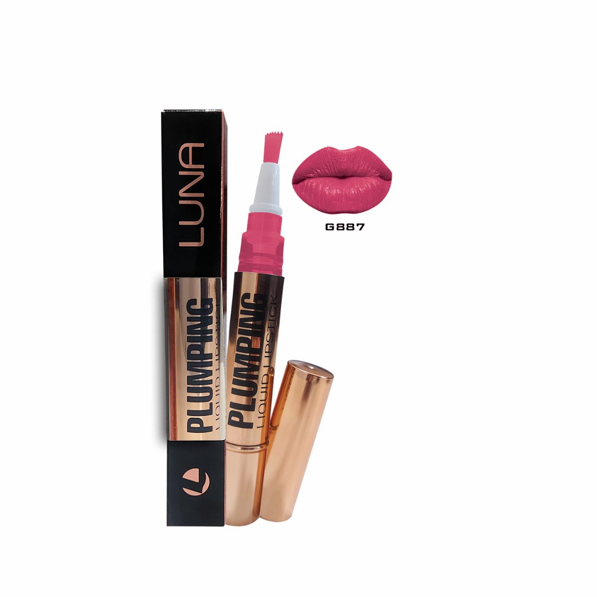 Luna Plumping Liquid Lipstick No G 887
