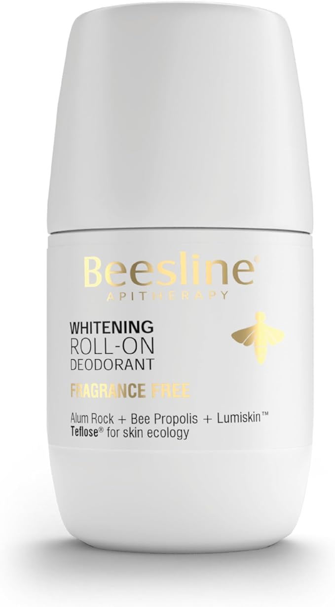 Beesline Whitening Roll On Deodorant - SUPER DRY- Fragrance Free