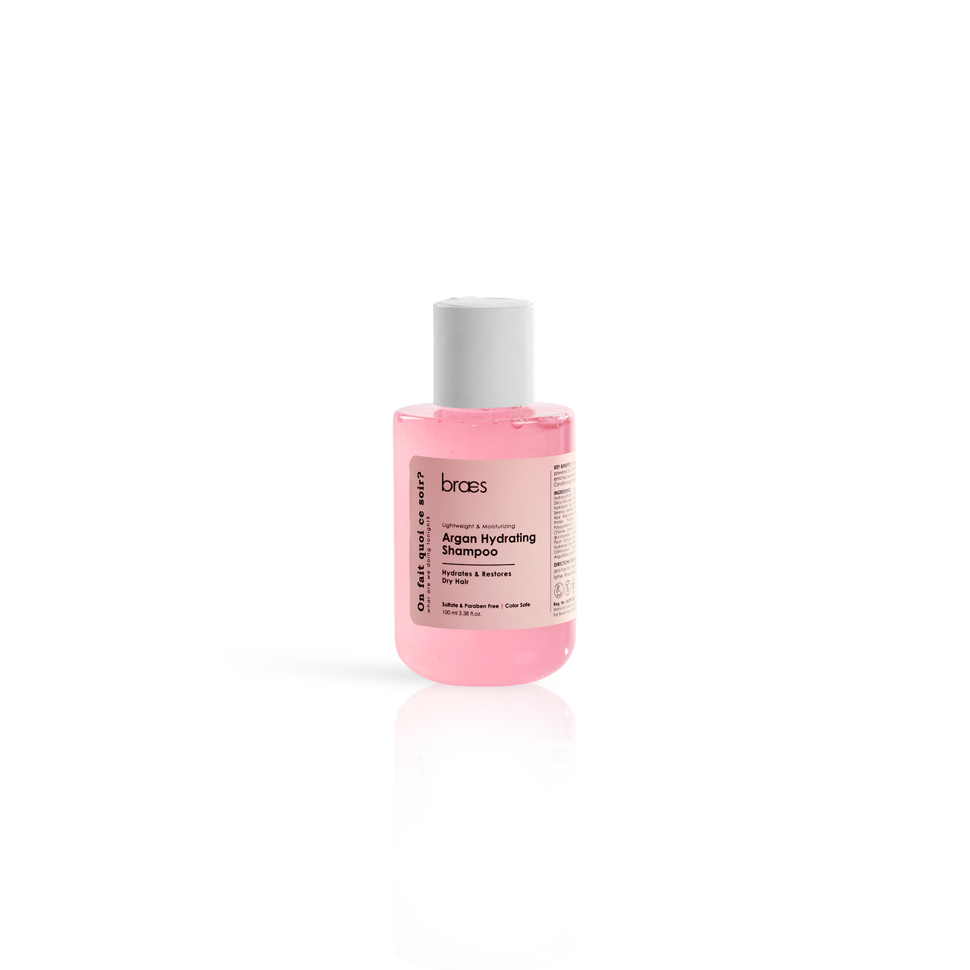 Braes ARGAN INFUSED SHAMPOO - TRAVEL SIZE "100ml"