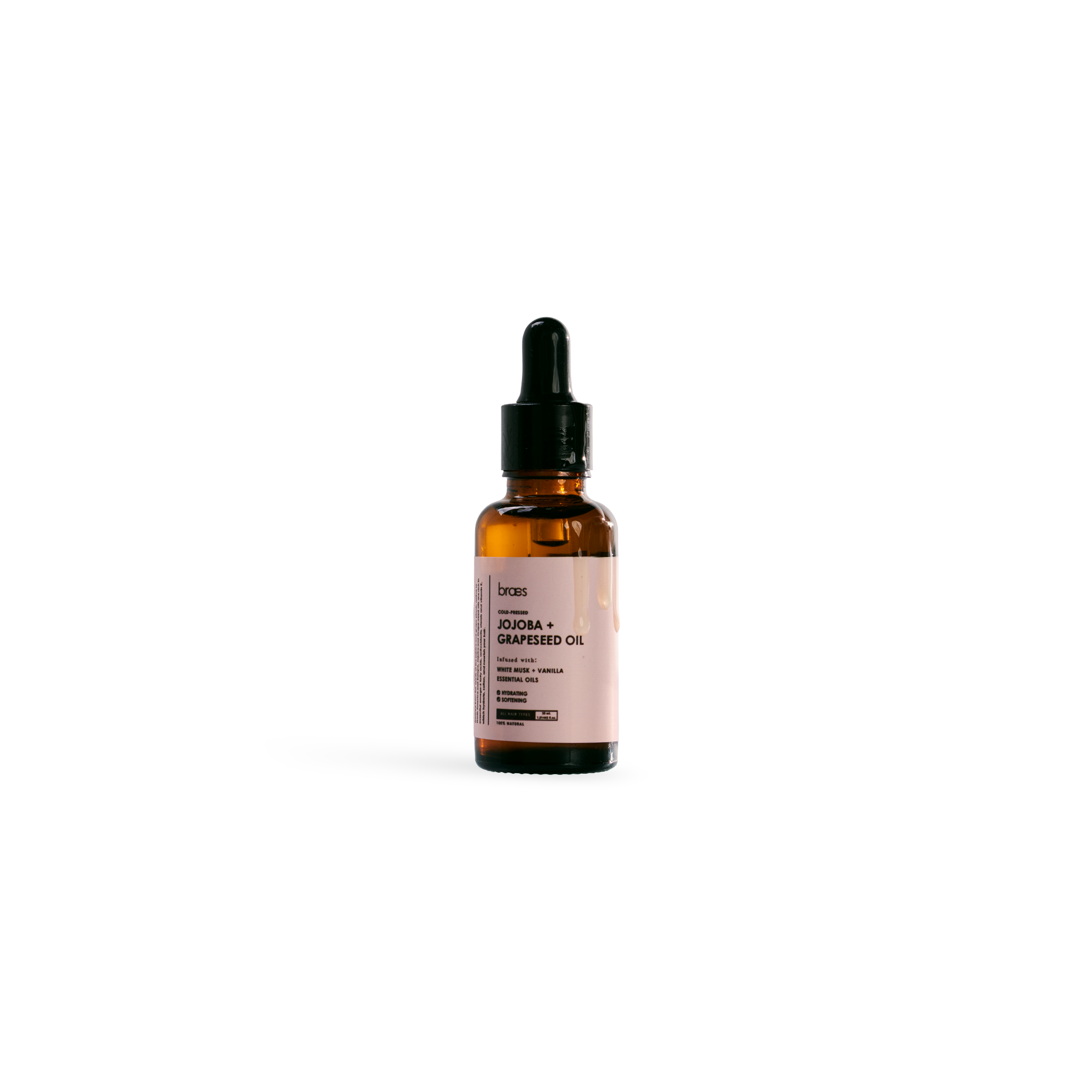 Braes COLD-PRESSED JOJOBA + GRAPESEED OIL