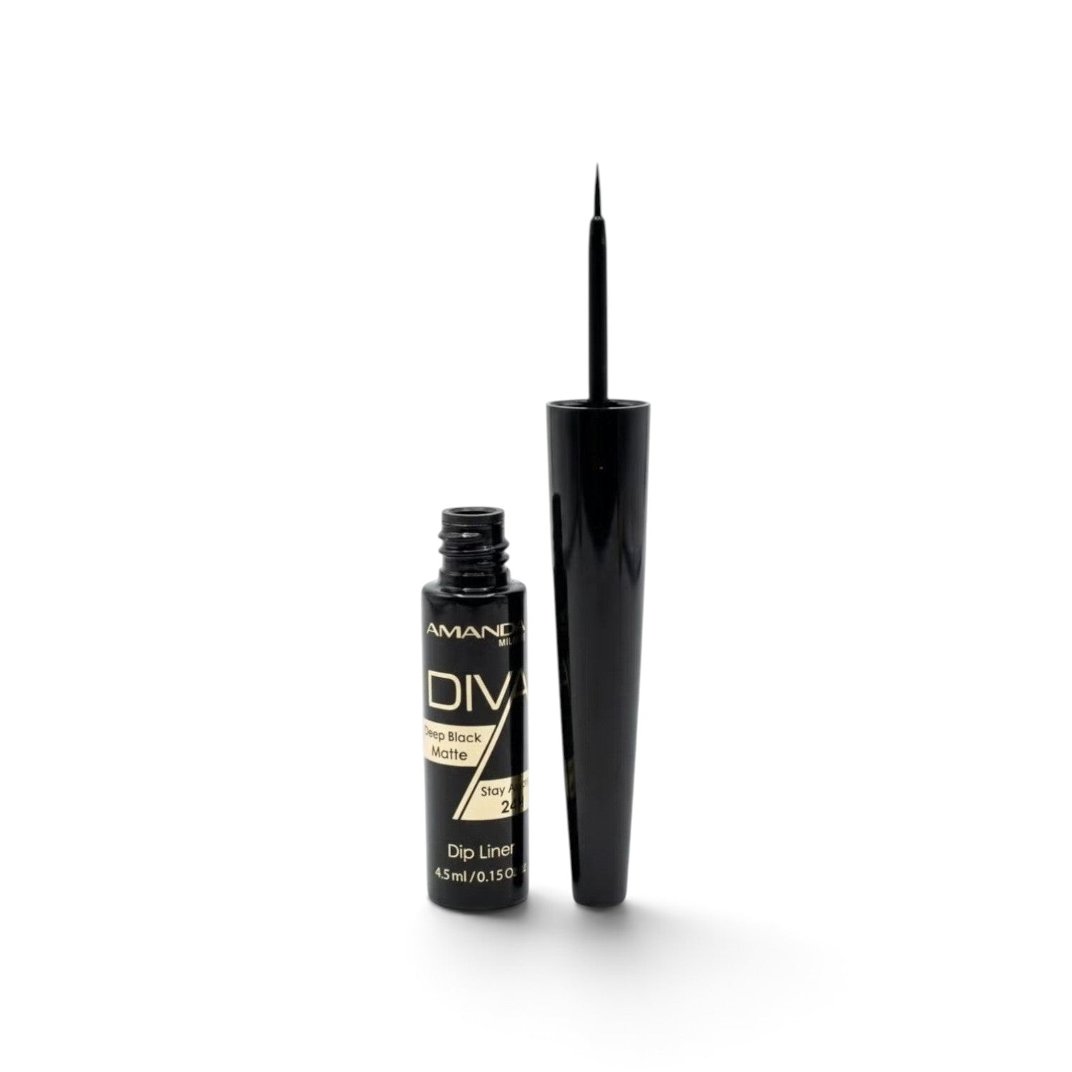 Diva Deep Black Matte Dip Liner