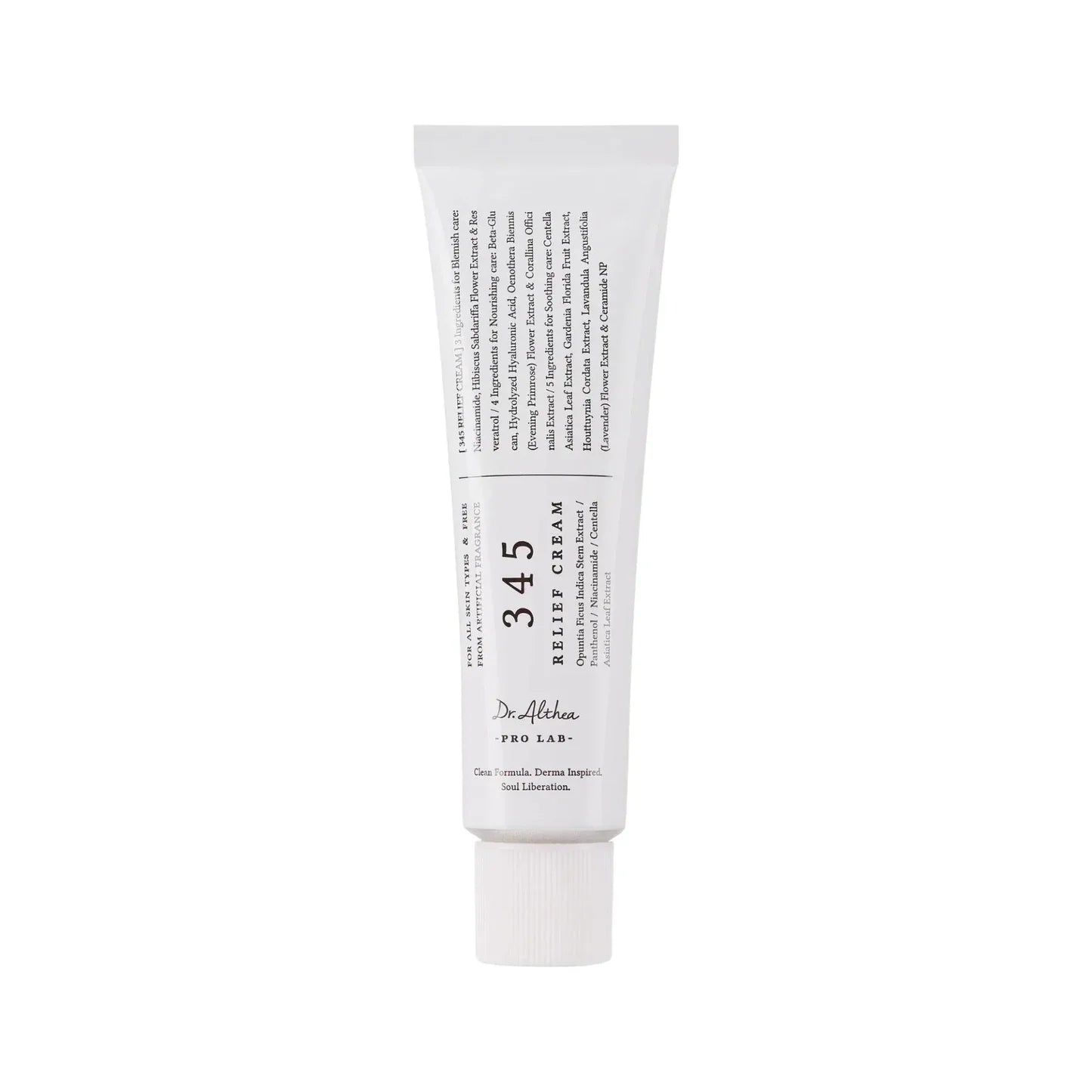 Dr.Althea 345 Relief Cream Daily Face Moisturizer Blemish Relief Care Soothing Recovery & Moisture with2 Niacinamide 50ML