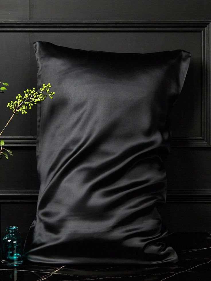 Fragrance & Fabric Black Pillowcase 70 x 50