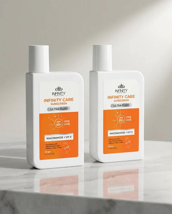 Infinity Care Sunscreen Ultra Fluid SPF50+ (1+1)