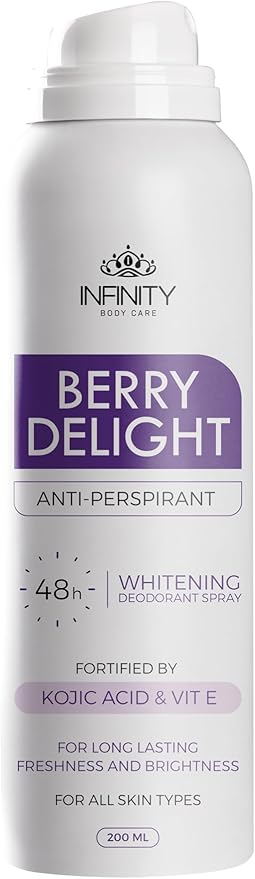 Infinity Deodorant Spray Anti-Perspirant Berry Delight 200 ml