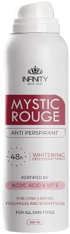 Infinity Deodorant Spray Anti-Perspirant Mystic Rouge 200 ml