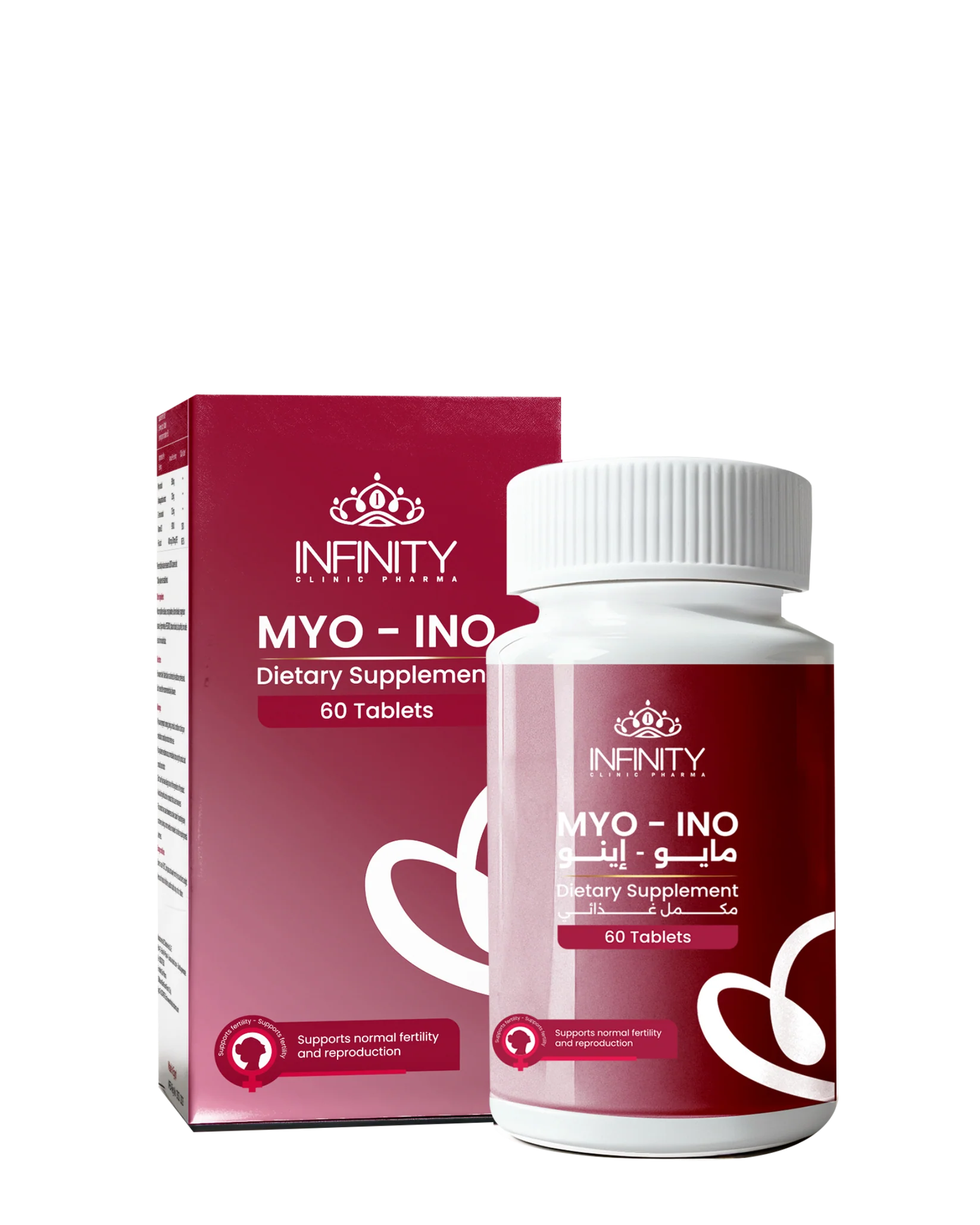 Infinity Myo Ino Dietary Supplement - 60 Tablets