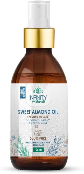 Infinity Natural 100% Pure Sweet Almond Oil 125 ml