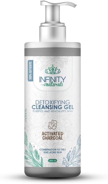 Infinity Natural Detoxifying Cleansing Gel Activated Charcoal