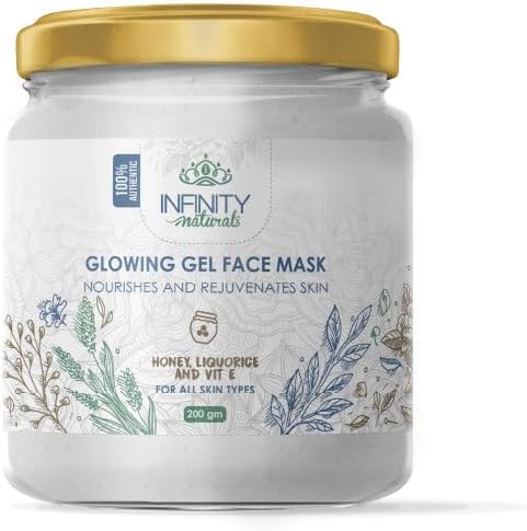 Infinity Natural Glowing Facial Mask Honey and Liquorice 200 gm