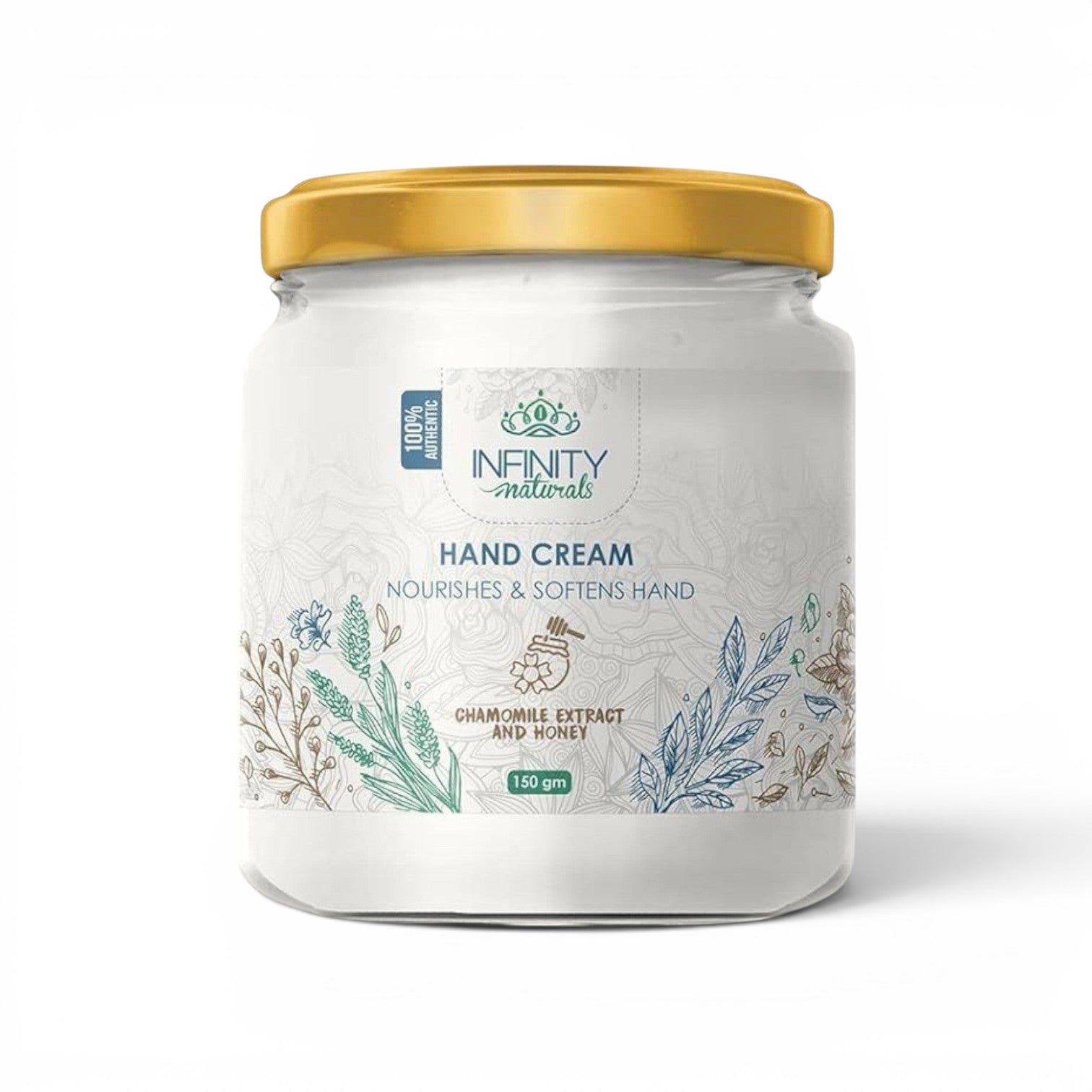 Infinity Natural Hand Cream Chamomile Extract 150 gm