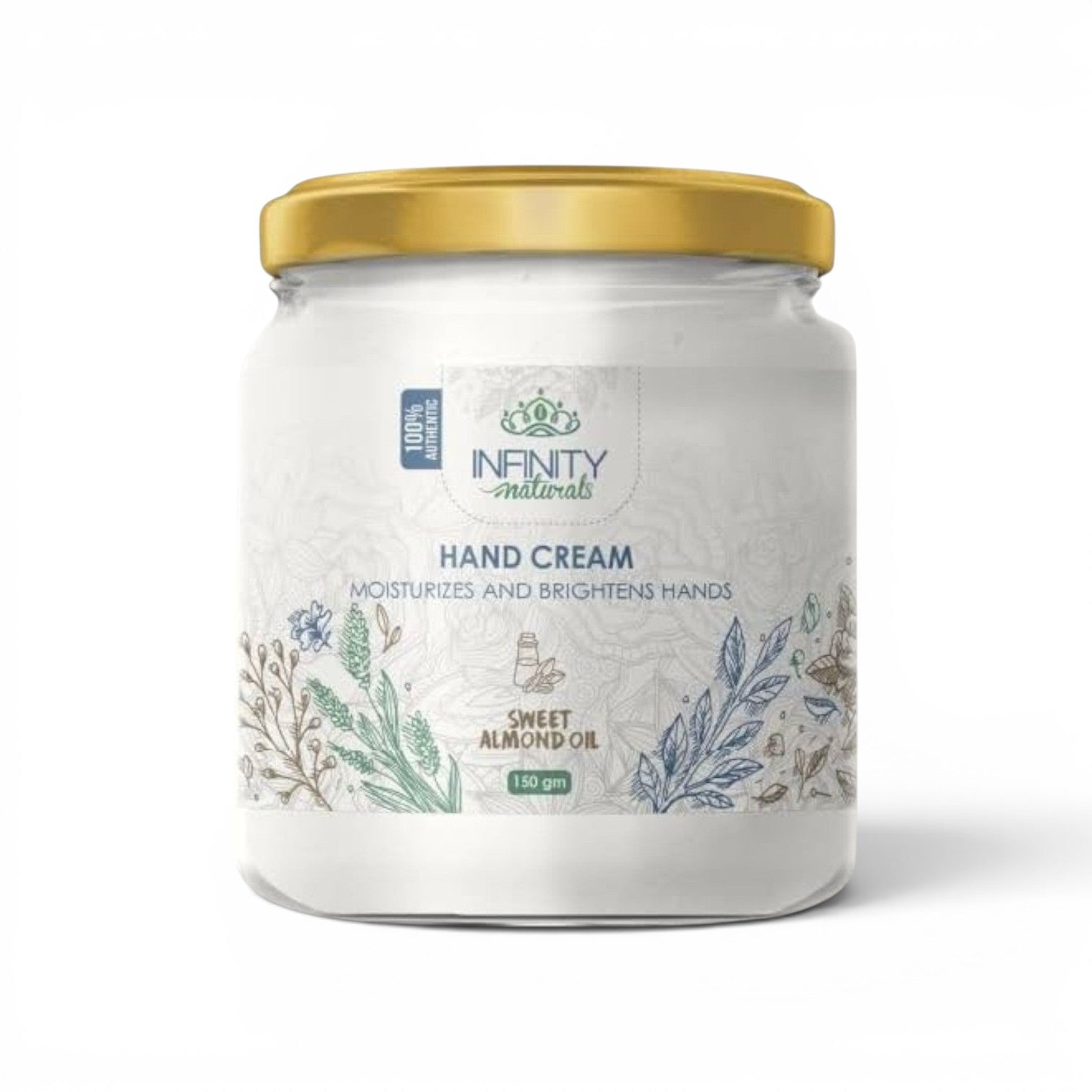 Infinity Natural Hand Cream Sweet Almond Oil 150 gm