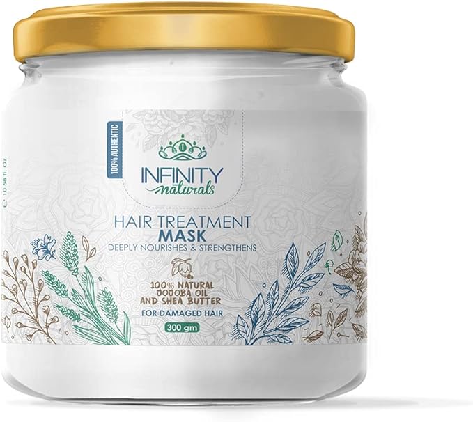 Infinity Natural Jojoba Oil & Shea Butter Hair Mask 330 gm