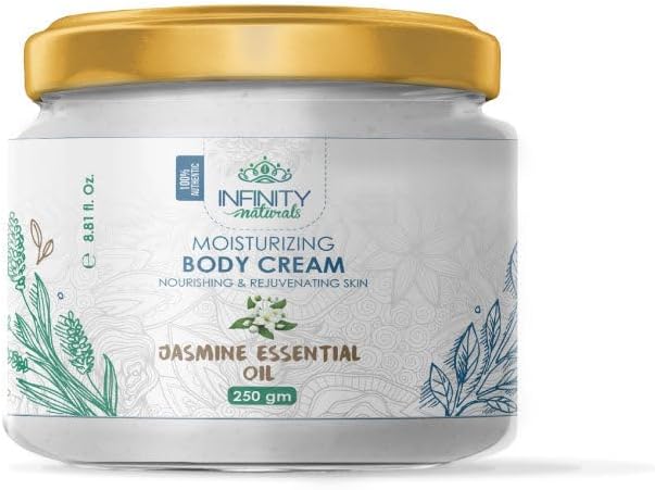 Infinity Natural Moisturizing Body Cream Jasmine Essential Oil 250 gm