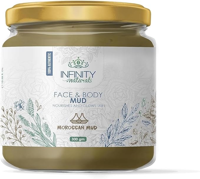 Infinity Natural Moroccan Mud Face & Body 300 gm