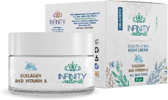Infinity Natural Rejuvenating Night Cream Collagen & Vitamin A 50 ml