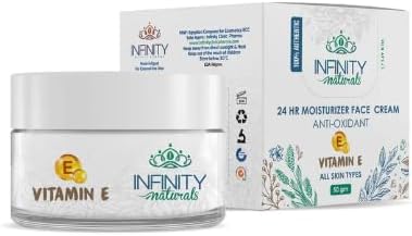 Infinity Naturals 24H Moisturizer Face Cream Day & Night Vitamin E 50gm