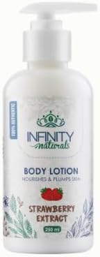 Infinity Naturals Body Lotion Strawberry Extract 250 ml