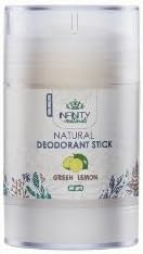 Infinity Naturals Deodorant Stick Green Lemon
