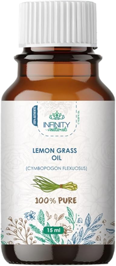 Infinity Naturals Lemon Grass Essential Oil 15ml