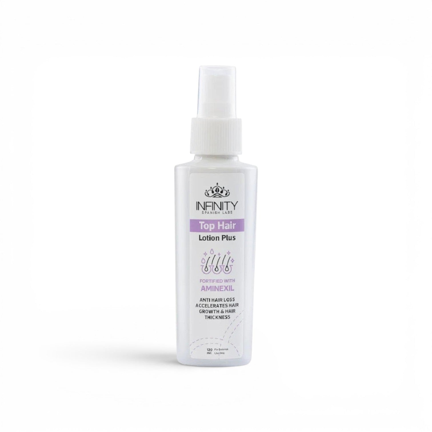 Infinity Spanish Labs Top Hair Lotion Plus - Hair Loss Treatment 120 ml