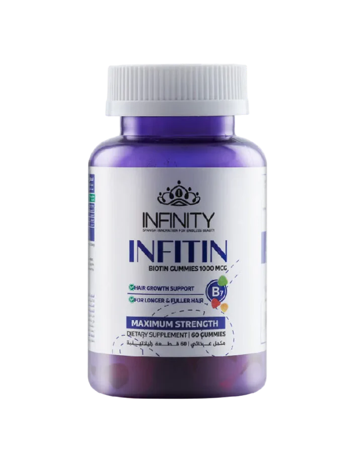 Infitin - 60 Biotin gummies for hair