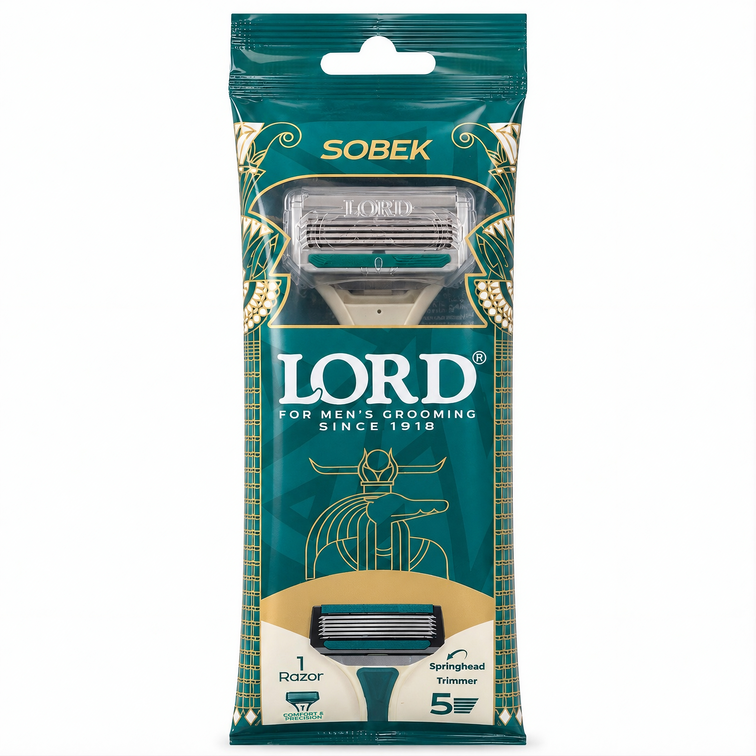 LORD Sobek 5 Blades 1 Disposable Razor