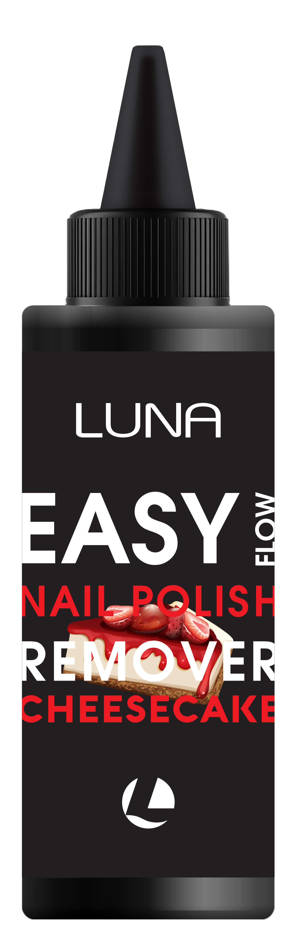 LUNA Easy Flow Nail Polish Remover- Cheesecake 100 ml