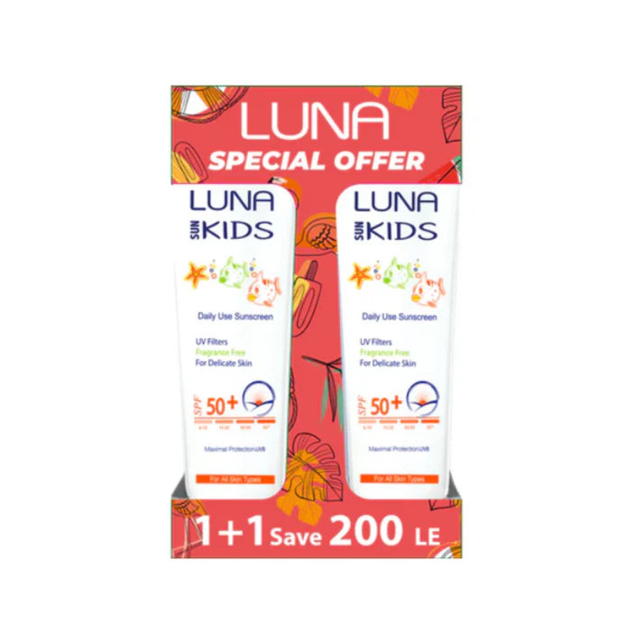 Luna Kids Spf50 Summer promo_save 200 EGP