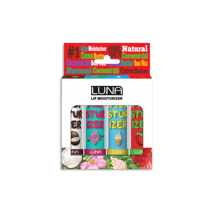 Luna Lip Moisturizer Box 4 Pcs