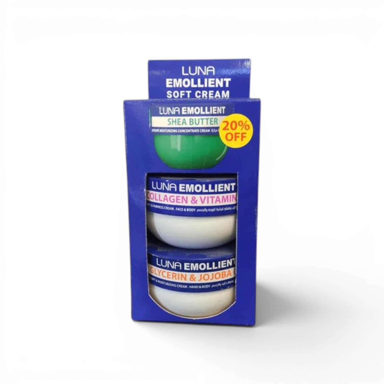 OFFER Net Bundle, (2)Soft Cream 160gm + Shea butter 50 gm Price OFF 20%