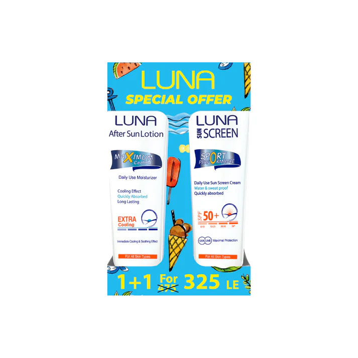 Luna Sun adult promo pack ( 1 spf 50+1 after sun lotion )