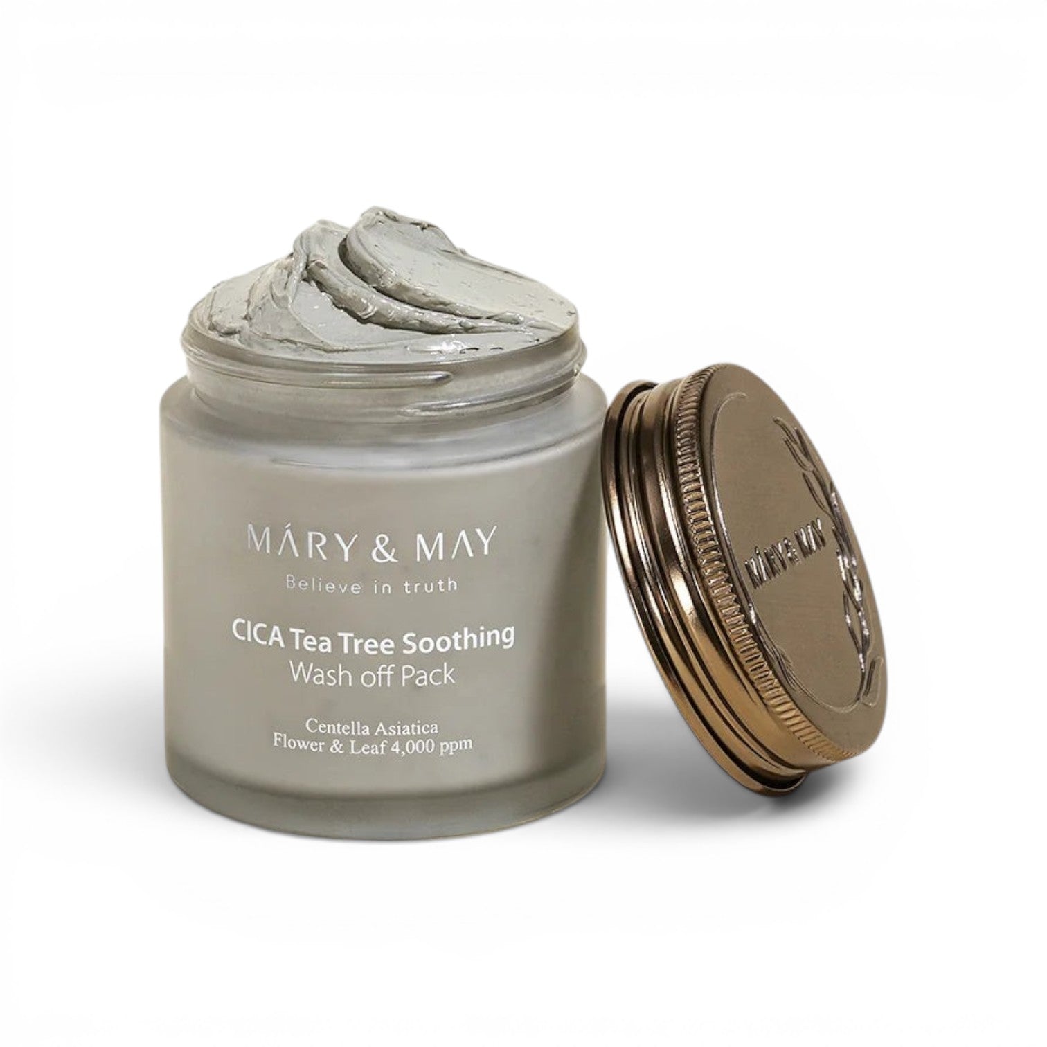MARY & MAY Vegan CICA Tea Tree Soothing Wash Off Pack Mask-110ML