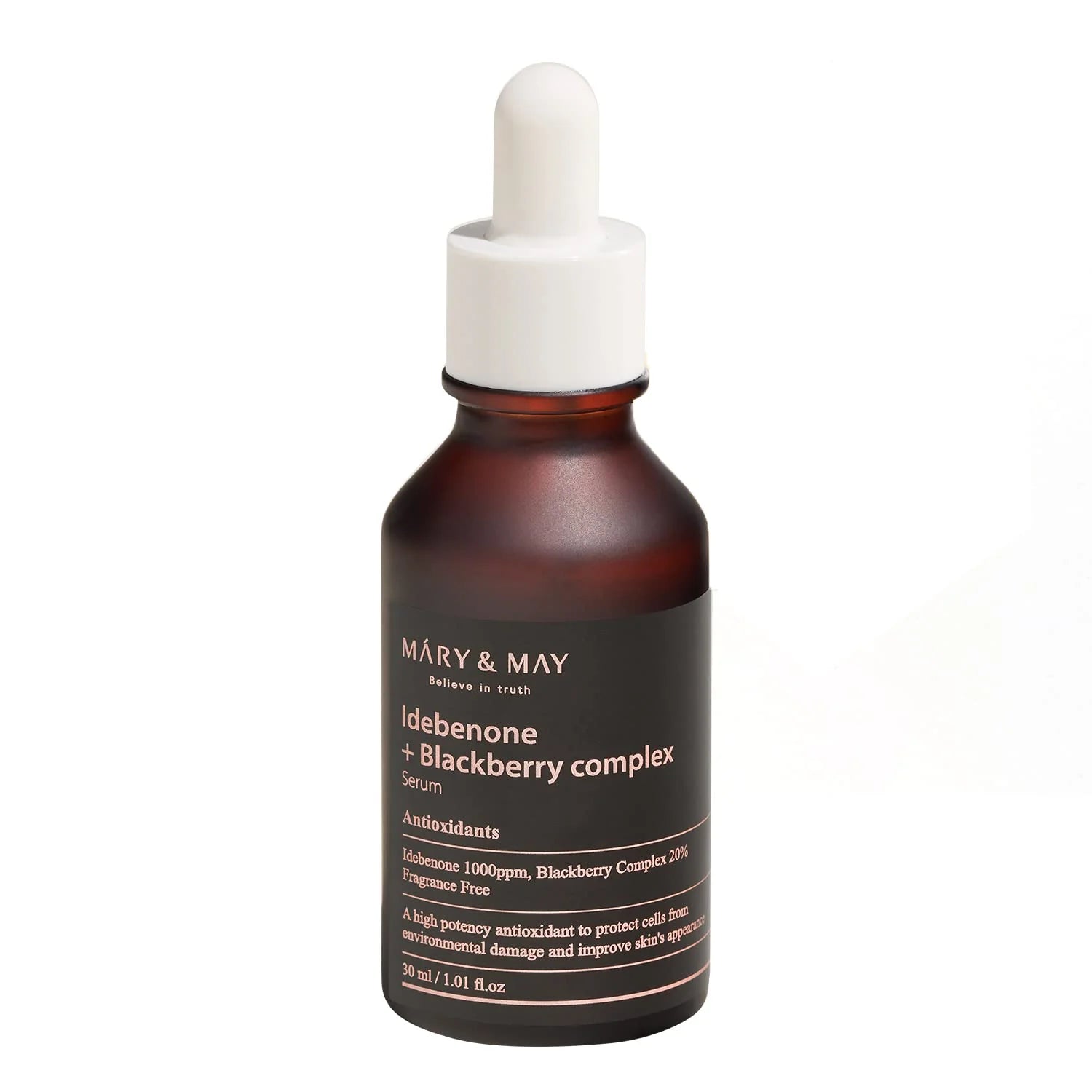 MARY & MAY idebenone+ blackbarry complex -30ML