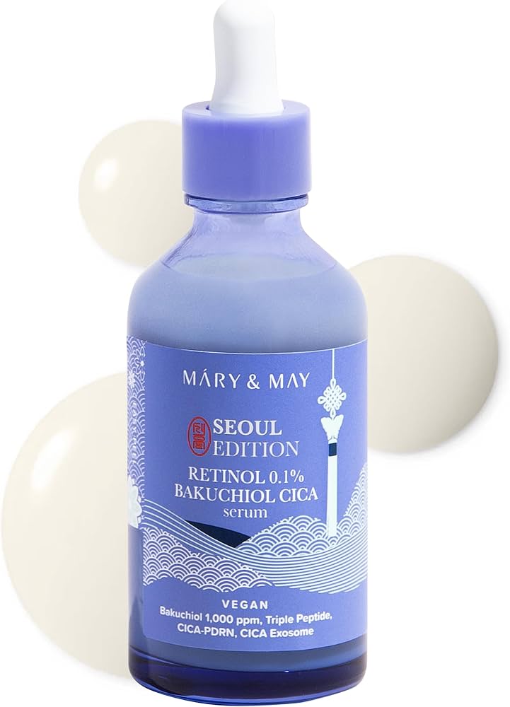 Mary&MayRetinol 0.1% Bakuchiol Cica Serum 80 ML