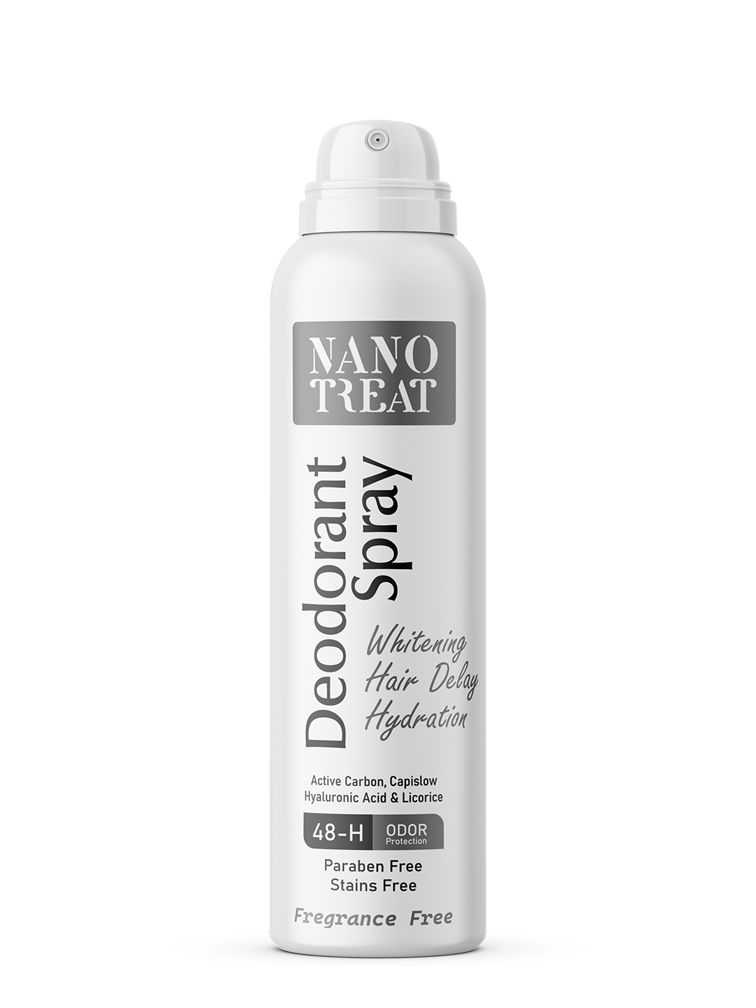 NanoTreat Deodorant Spray Fregrance Free 150 ml