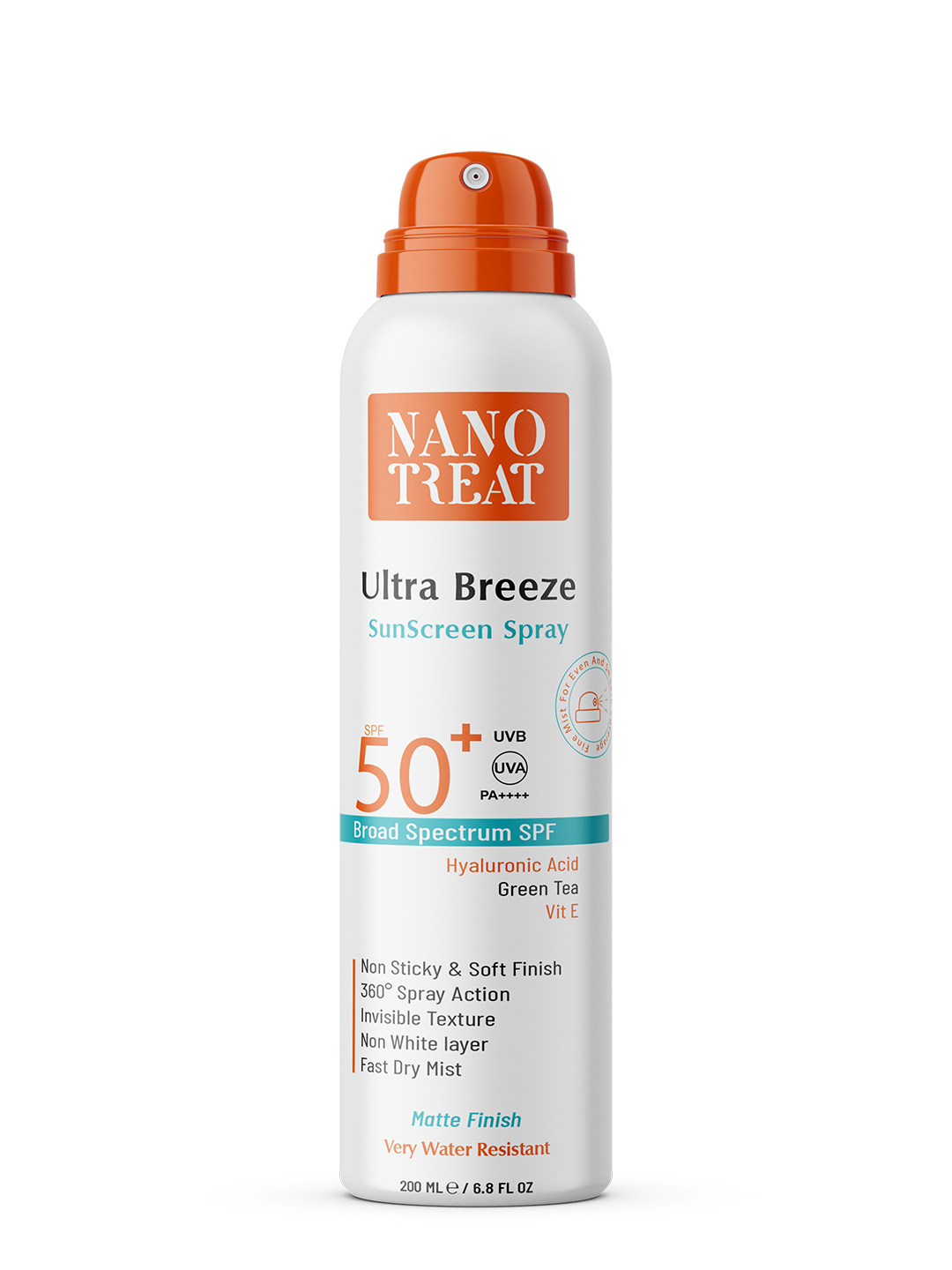 NanoTreat Ultra Breeze SunScreen Spray 200 ml