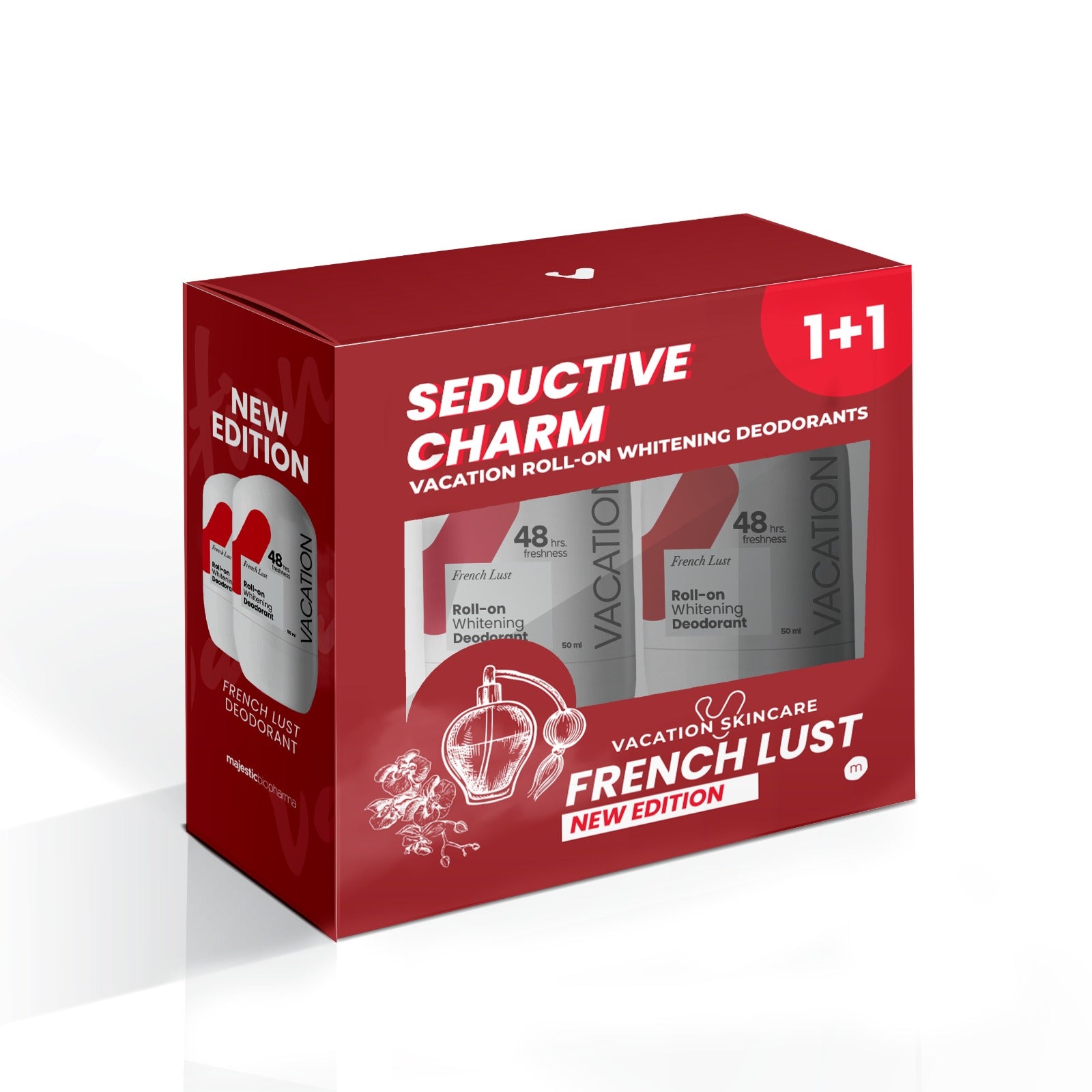 Vacation Deodorant prom pack French Lust (1+1)