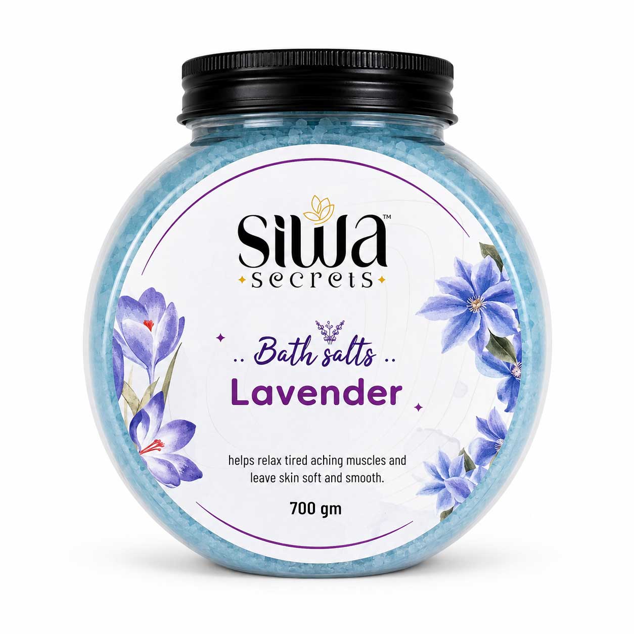 Siwa secrets bath salts lavender 700 gm