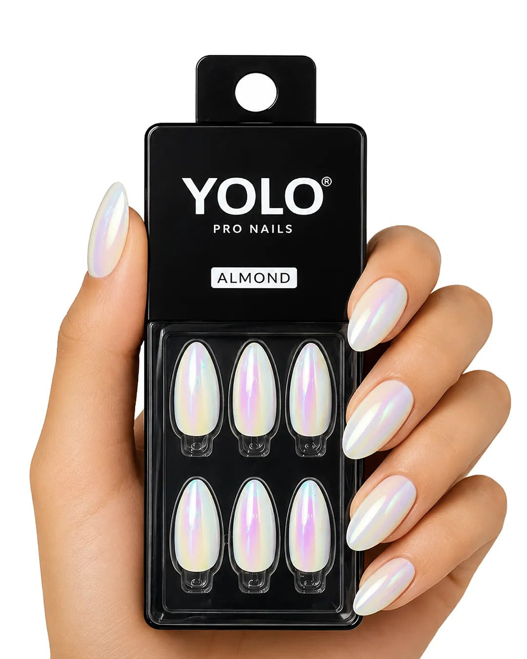 Yolo Pro Fake Nails - A-101 Titaniam