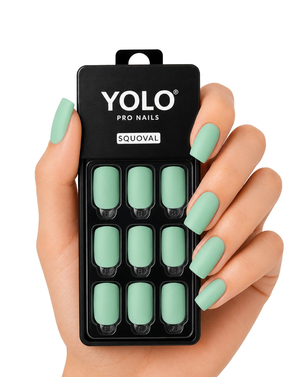 Yolo Pro Fake Nails - SL-103 Matcha
