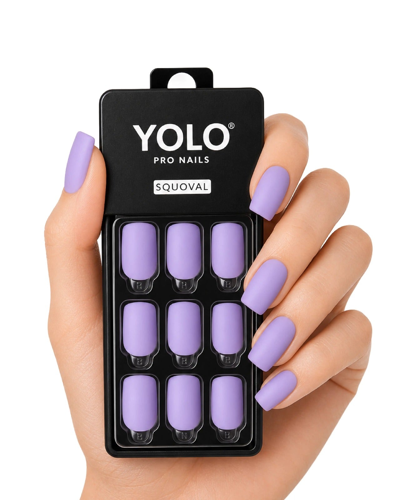 Yolo Pro Fake Nails - SL-104 Lavander