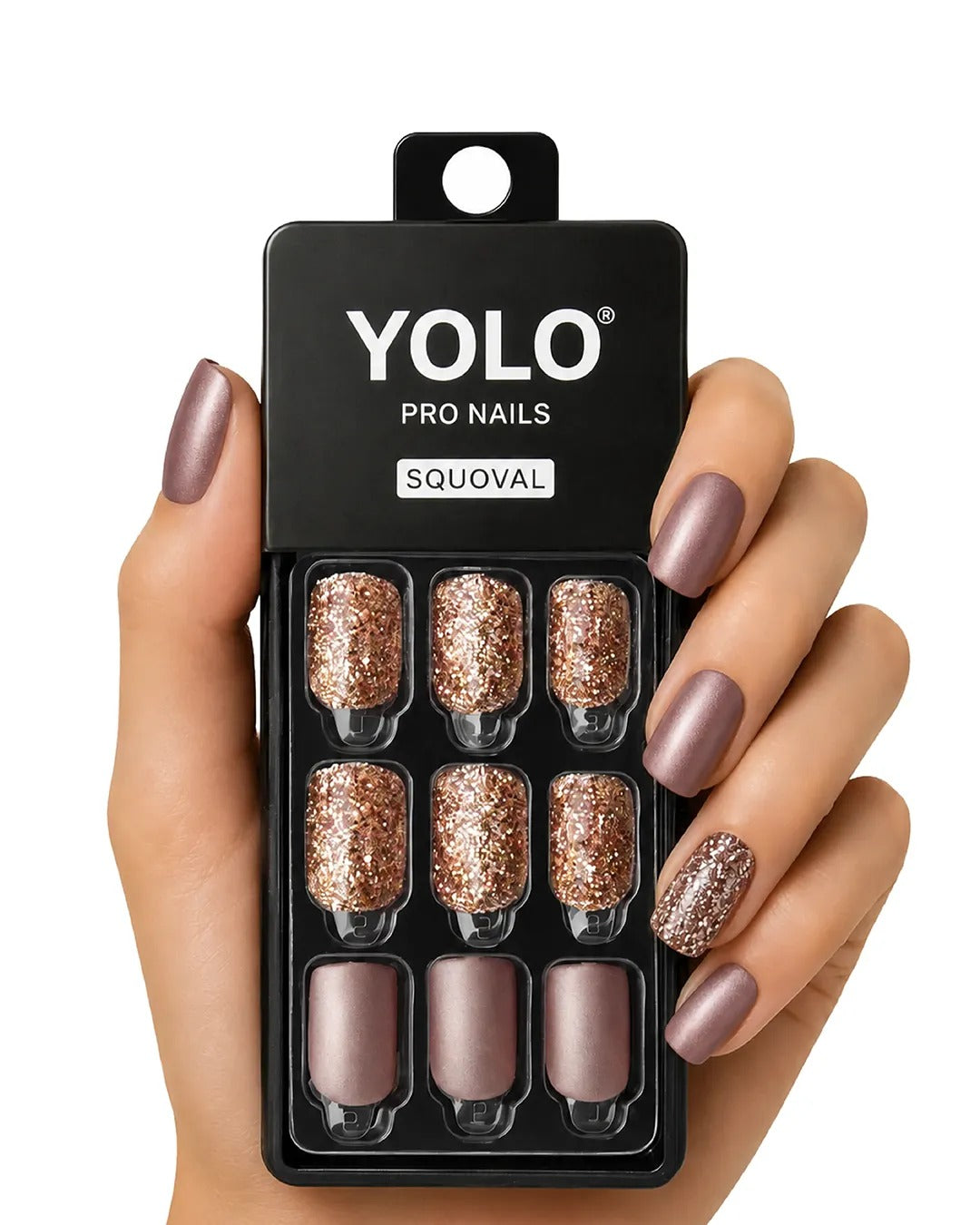 Yolo Pro Fake Nails - SS-107 Champaign