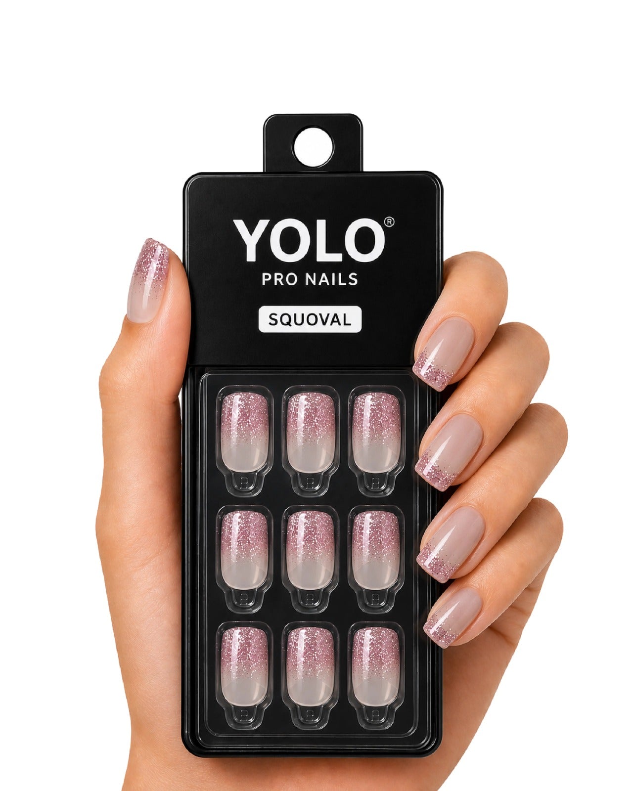 Yolo Pro Fake Nails - SS-120 Mochi