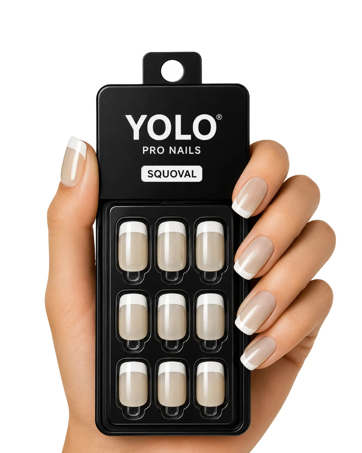 Yolo Pro Fake Nails - SS-121 French Mood
