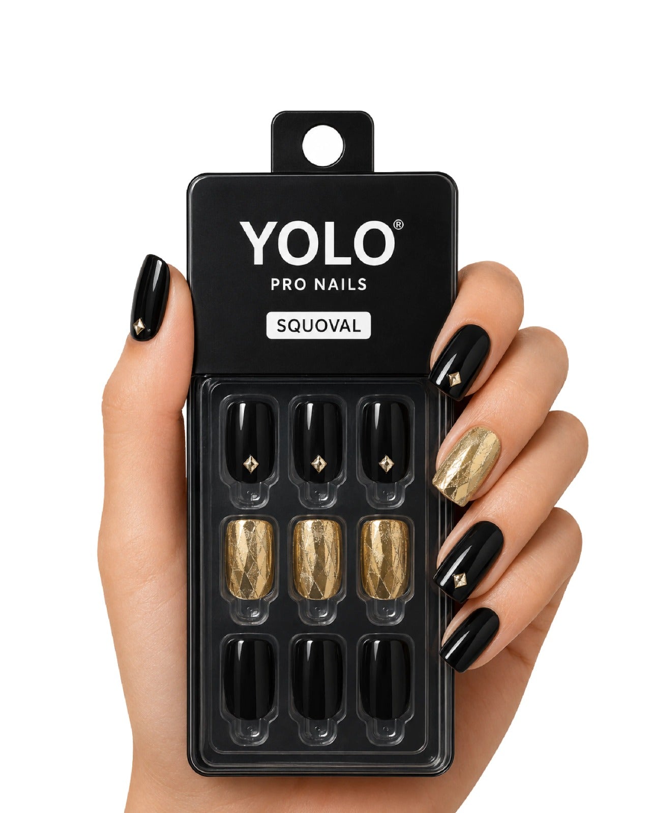 Yolo Pro Fake Nails - SS-130 Old Money
